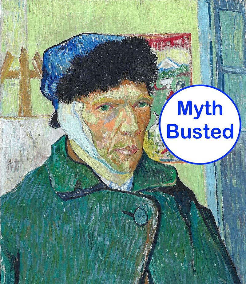 Vincent’s “Ear Incident” Never Happened -The Real Story is Way Better