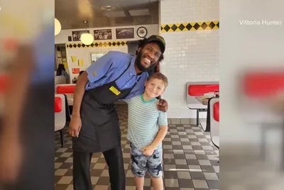 8-year-old’s Kindness Raises $112,000 for Waffle House Server